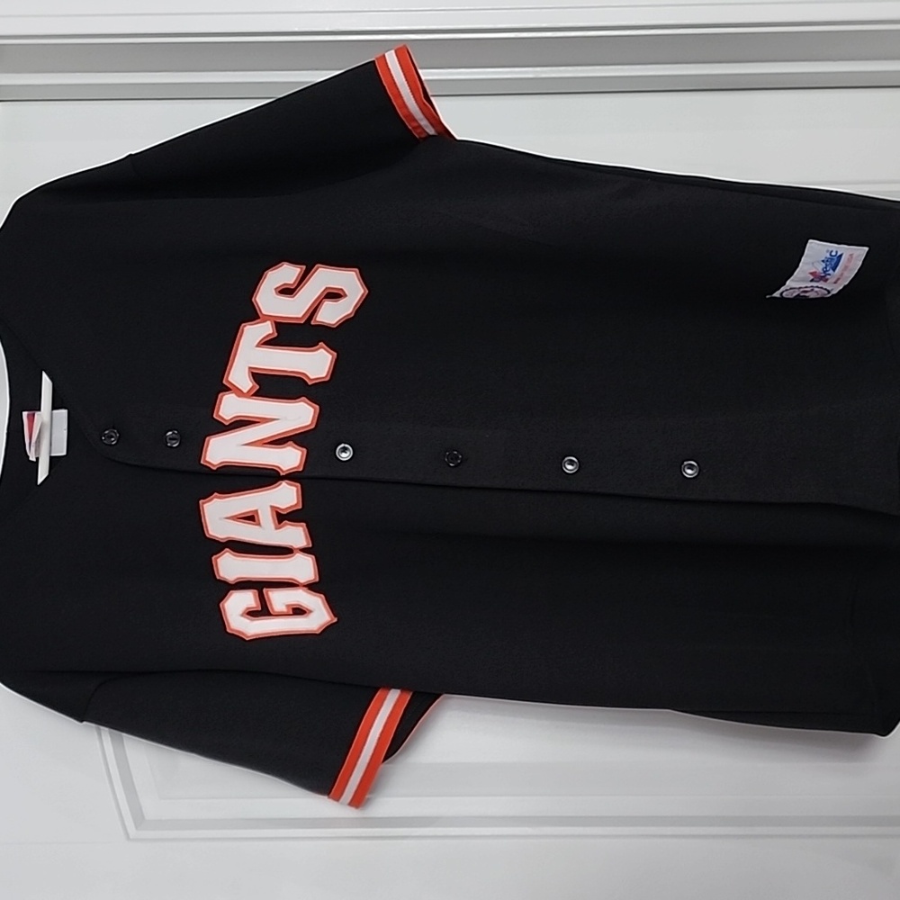 Black San Francisco Giants Barry Bonds jersey number 25